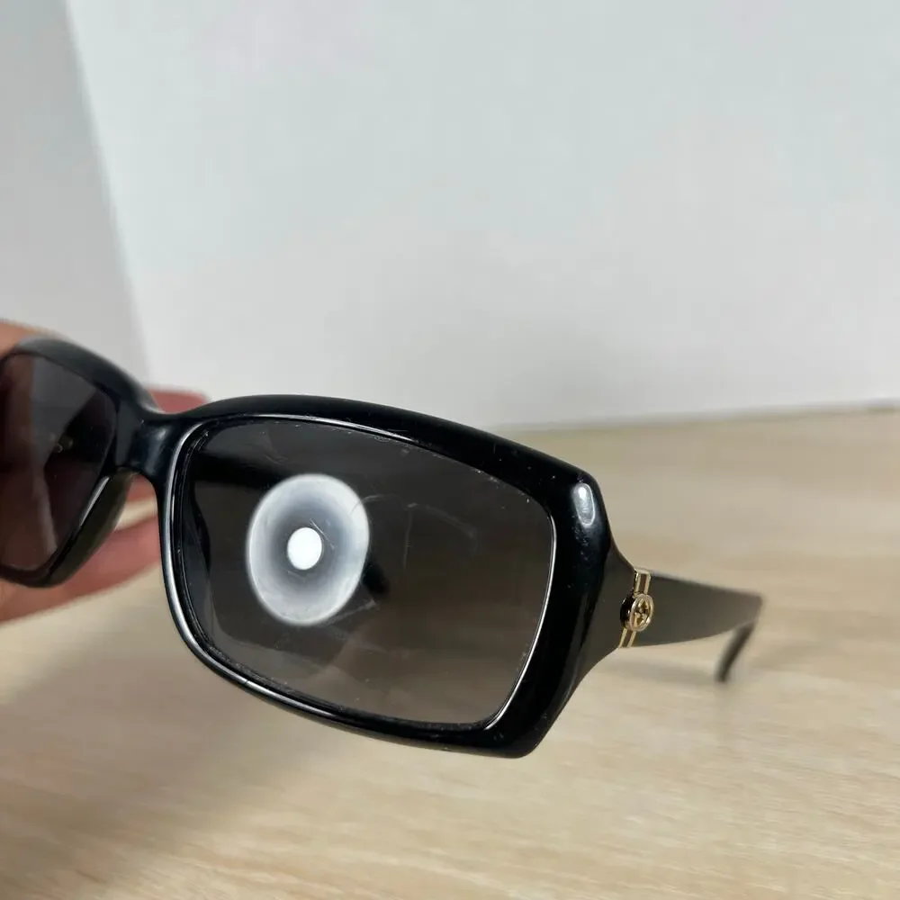 Gucci GG3590/S 807WJ Sunglasses Black FRAMES ONLY 57-15-125 Italy
